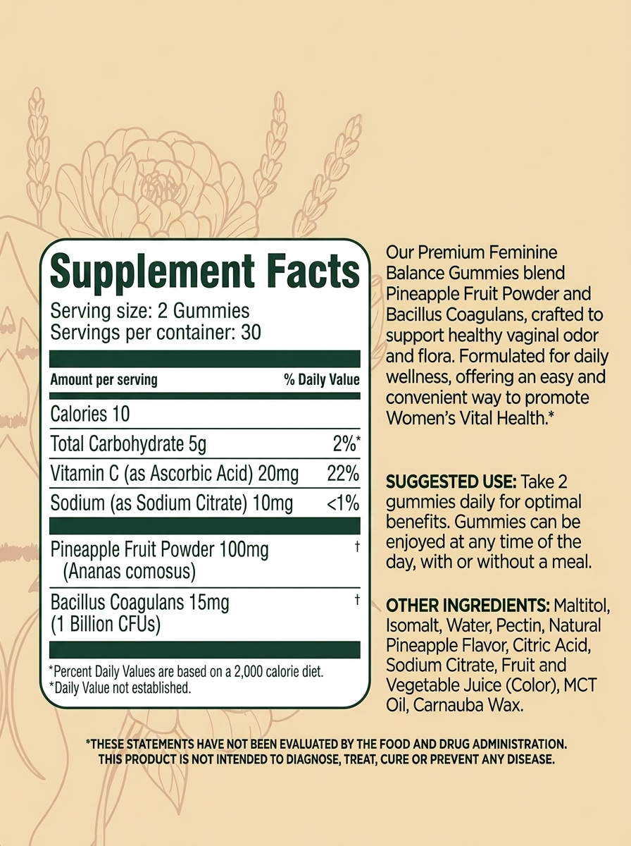 Feminine Balanced Gummies